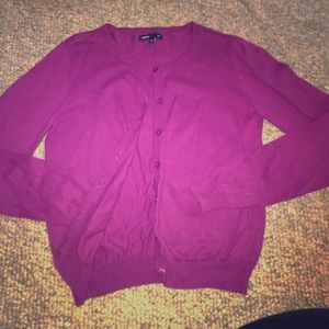 GAP GIRLS PURPLE CARDIGAN XL 12